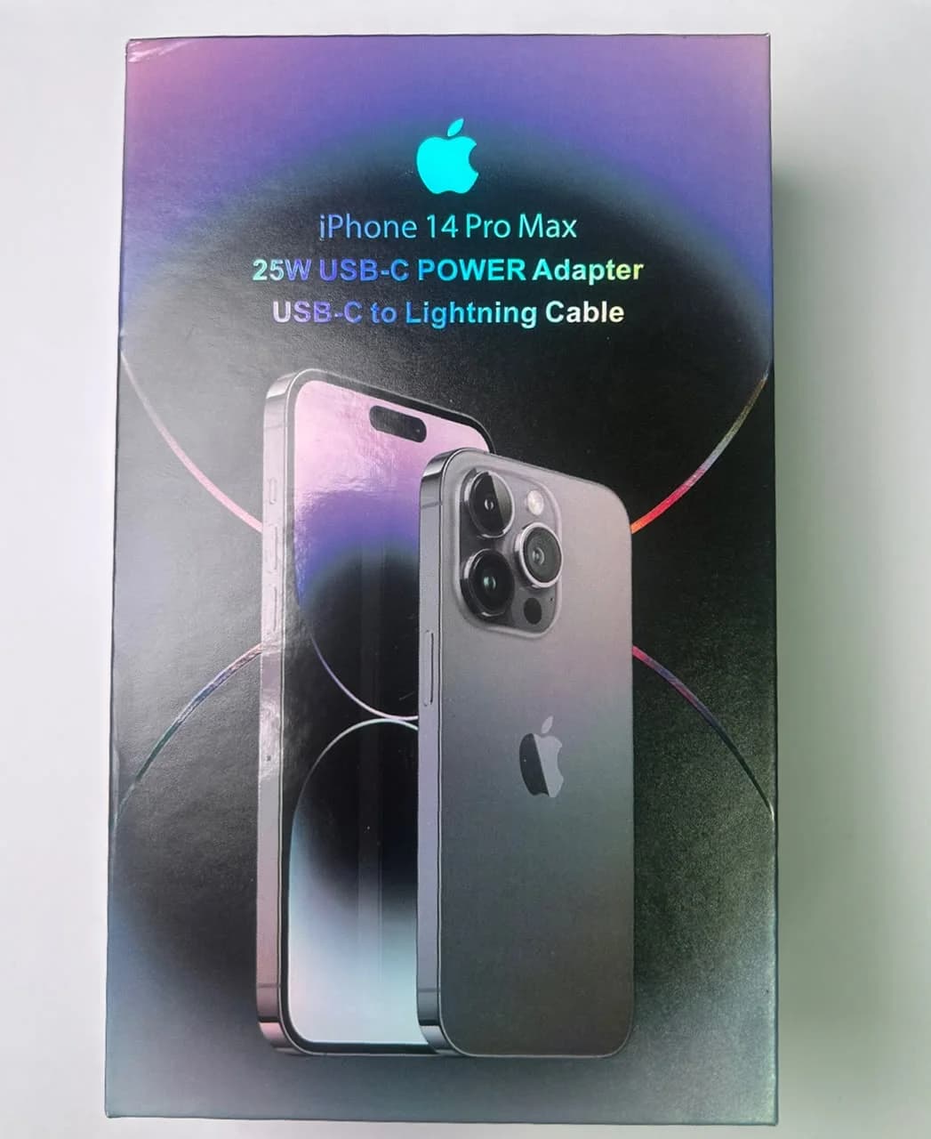 Cargador USB-C 25W para iPhone + Cable Lightning