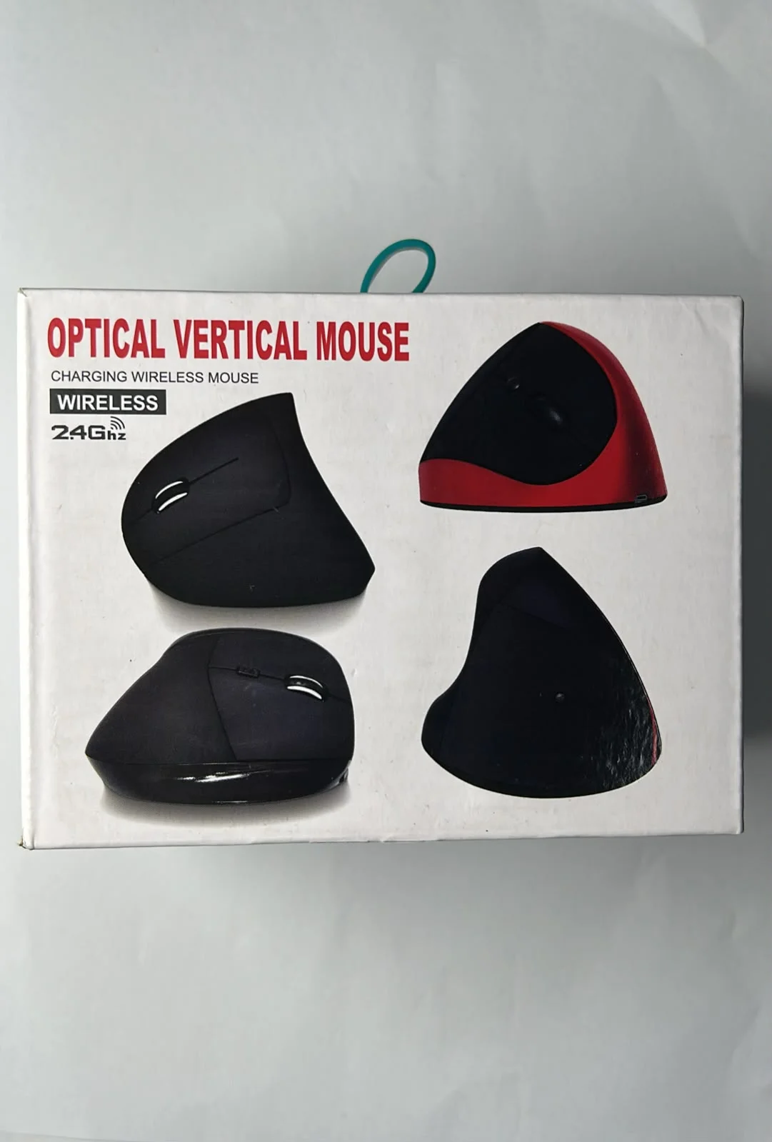 Mouse Vertical Ergonómico Inalámbrico Recargable 2.4 GHz