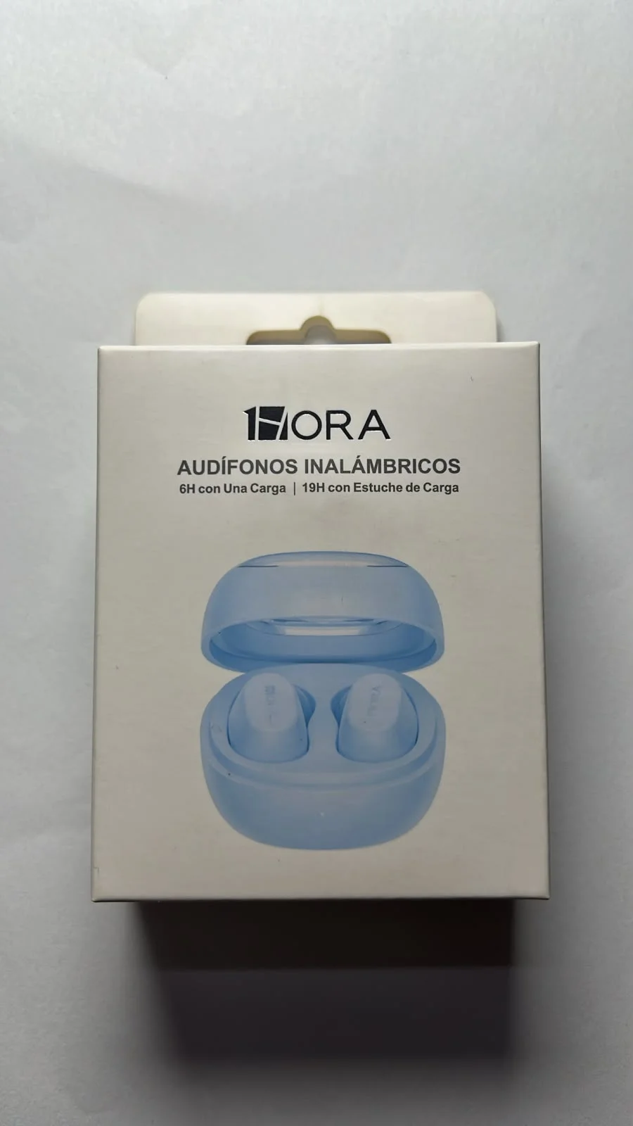 Audífonos Inalámbricos HORA TWS – Bluetooth con Estuche de Carga, Color Azul