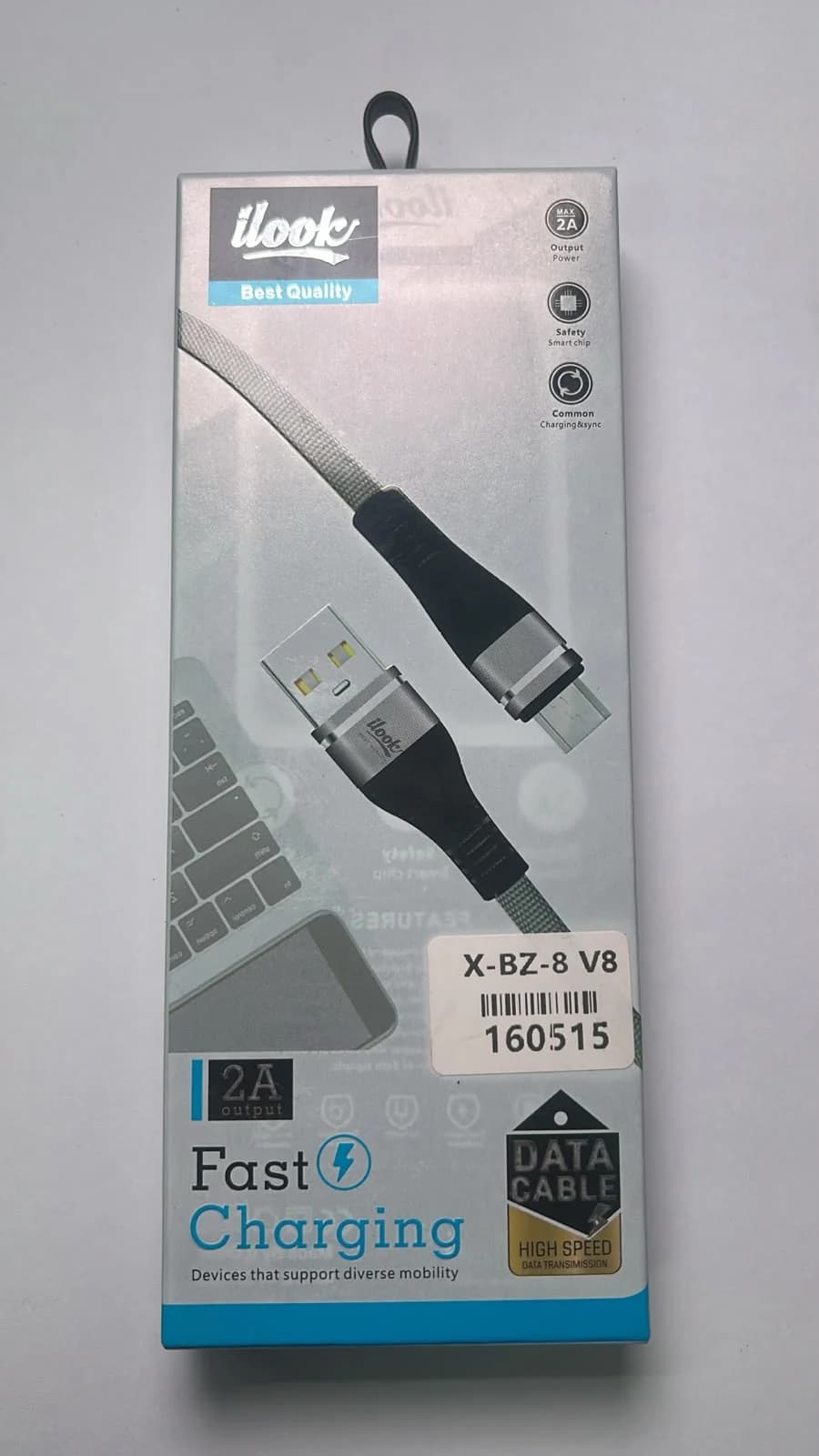 Cable Micro USB ilook X-BZ-8 V8 2A