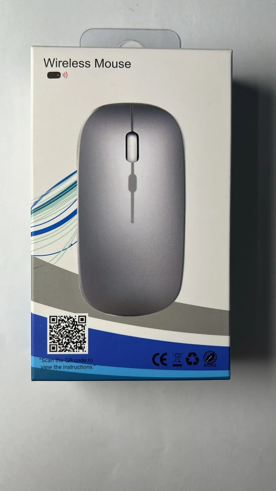 Mouse Inalámbrico Óptico para Computadora – Diseño Compacto