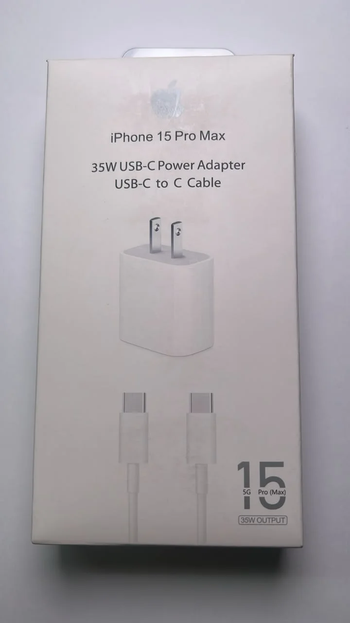 Cargador USB-C 35W para iPhone + Cable USB-C