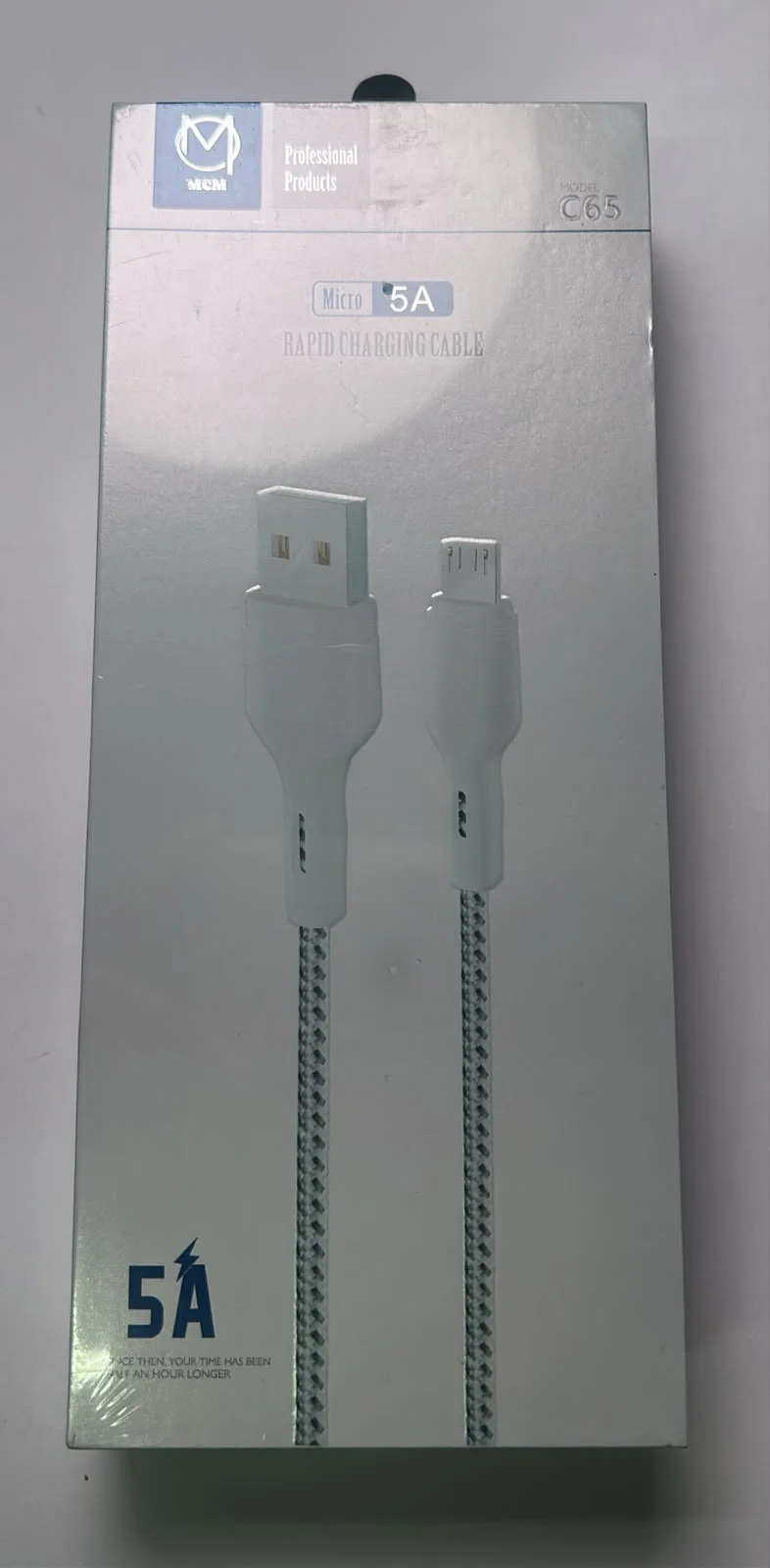 Cable Micro USB MCM C65 5A