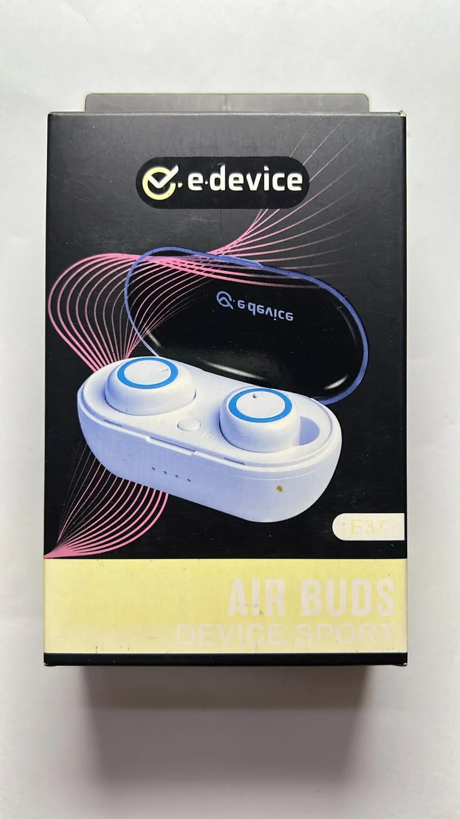 Audífonos Inalámbricos e-device E37 Air Buds Sport – Bluetooth TWS con Estuche de Carga