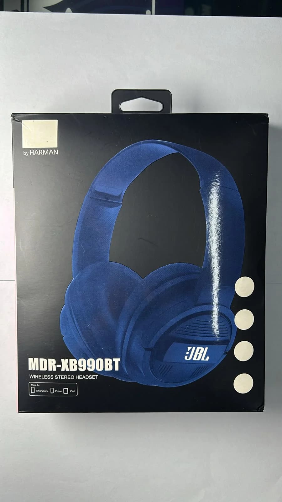 Audífonos Inalámbricos JBL MDR-XB990BT Bluetooth Azul