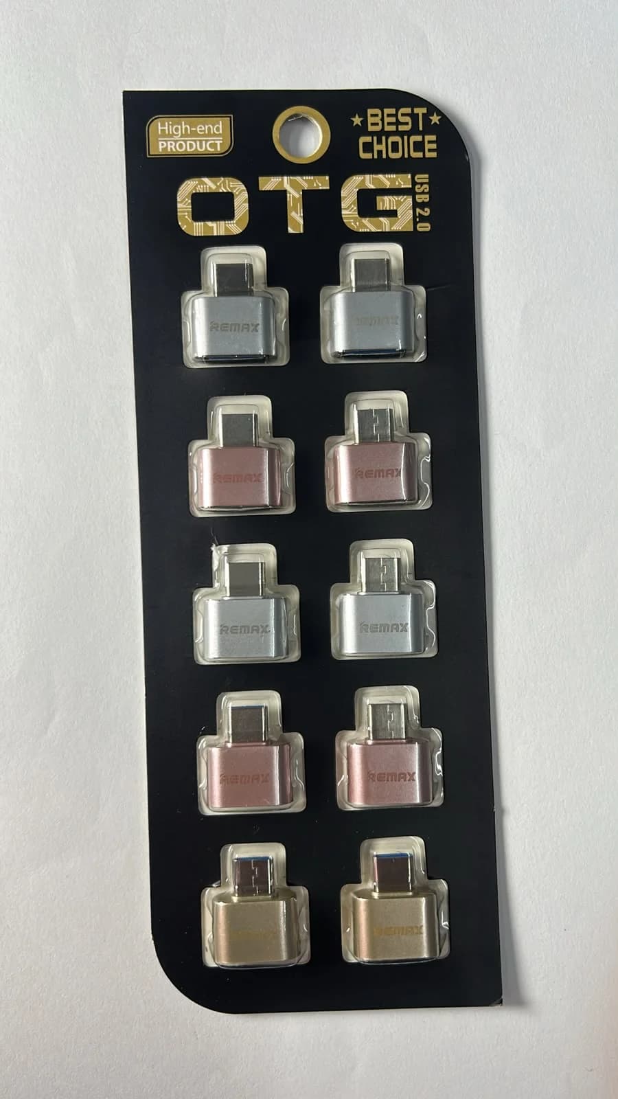 Adaptador OTG Remax USB-C a USB-A 2.0 – Transferencia de Datos