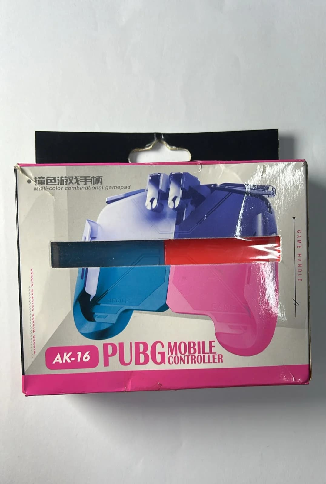 Control Gamer AK-16 con Gatillos para PUBG Mobile – Soporte para Celular