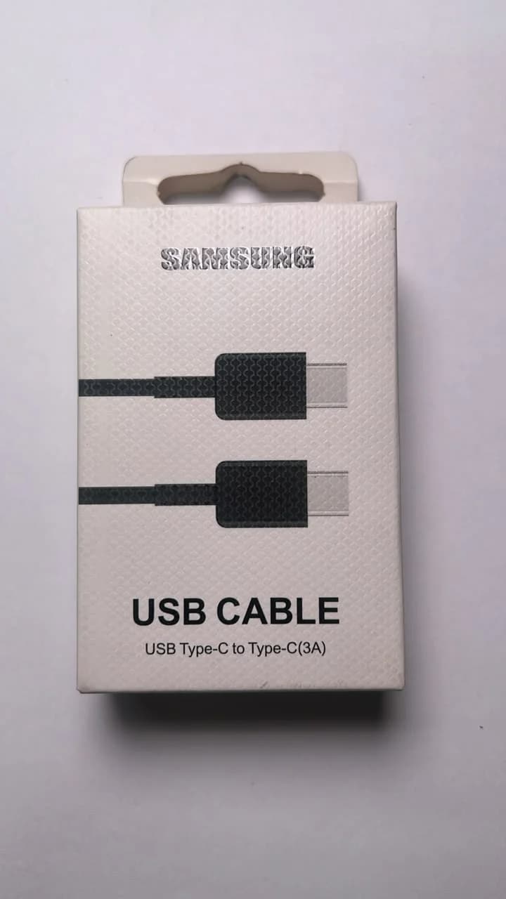 Cable Samsung USB-C a USB-C 3A