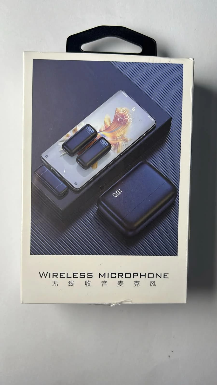 Micrófono Inalámbrico Doble con Estuche de Carga – Para Celulares