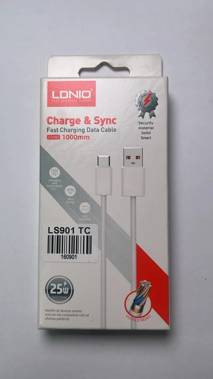 Cable USB-C LDNIO LS901 25W 1 metro