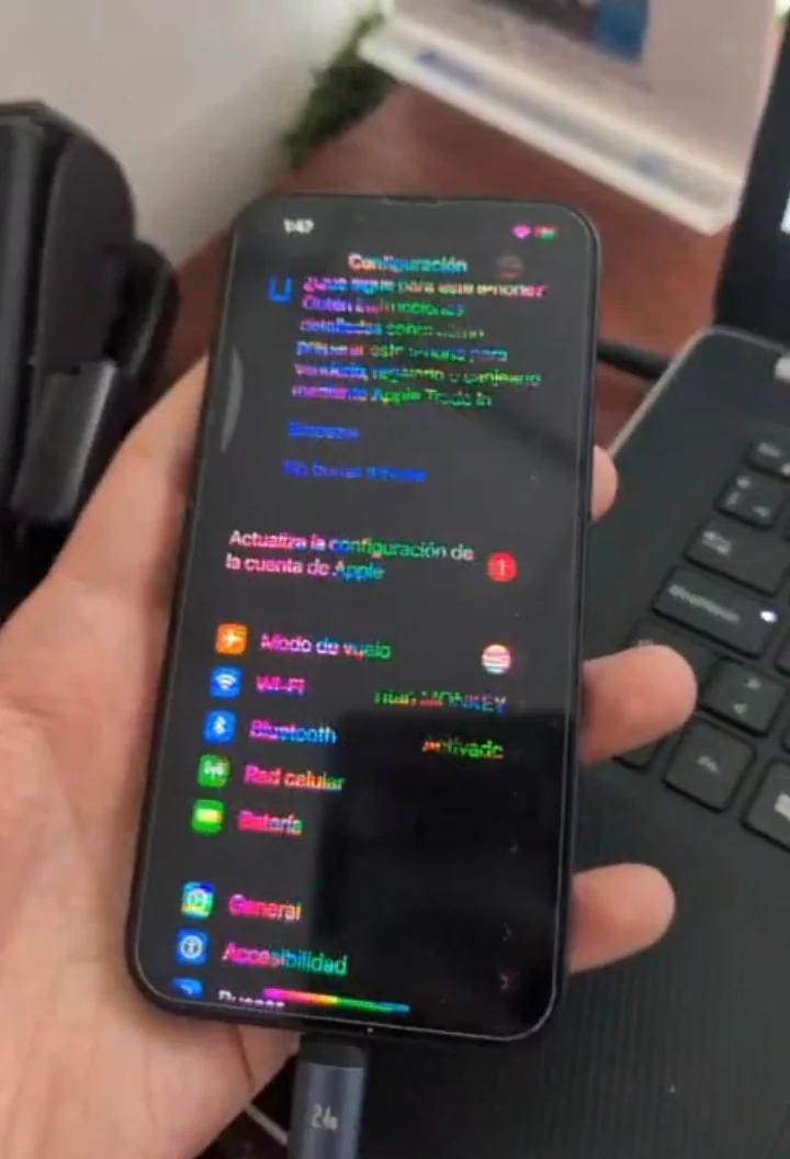 Cambio de pantalla de celulares (LCD y touch)